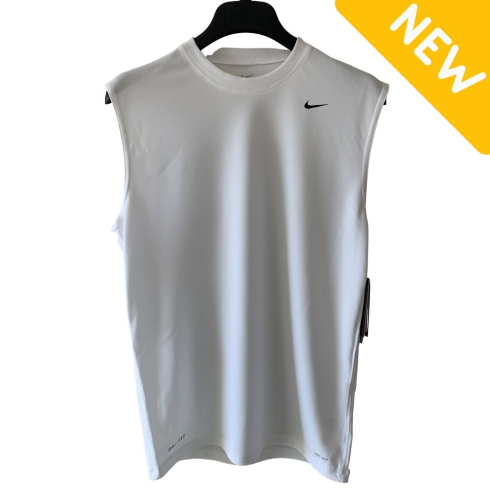 Nike - Solid Sleeveless Dri-FIT Rash Guard